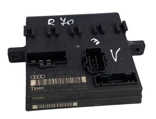 Audi A8 D3 Kabelbaum Steuergerät 4E0907279L Onboard Stromversorgung Modul