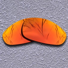 US Fire Red Replacement Lenses For-Oakley Juliet Polarized Anti-Scratch