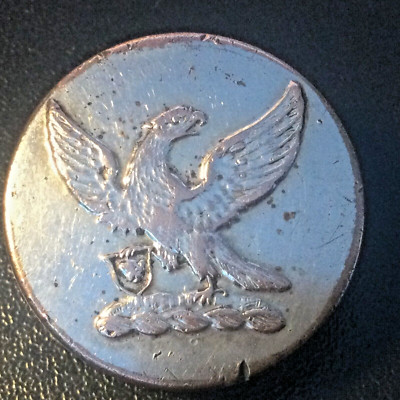 Möglicher Hudson Family Crest Livery Button 25 mm.(CC3137)