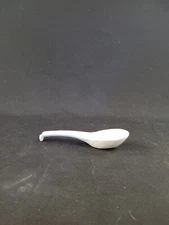 Large Soup Spoon /Spoon Rest Pheonix Blue/White Ceramic  Vintage 