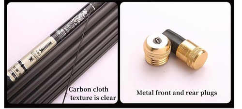 3.6M-7.2M Telescopic Fishing Rod High Carbon Portable Super Hard Stream Rod Pole - Picture 11 of 52