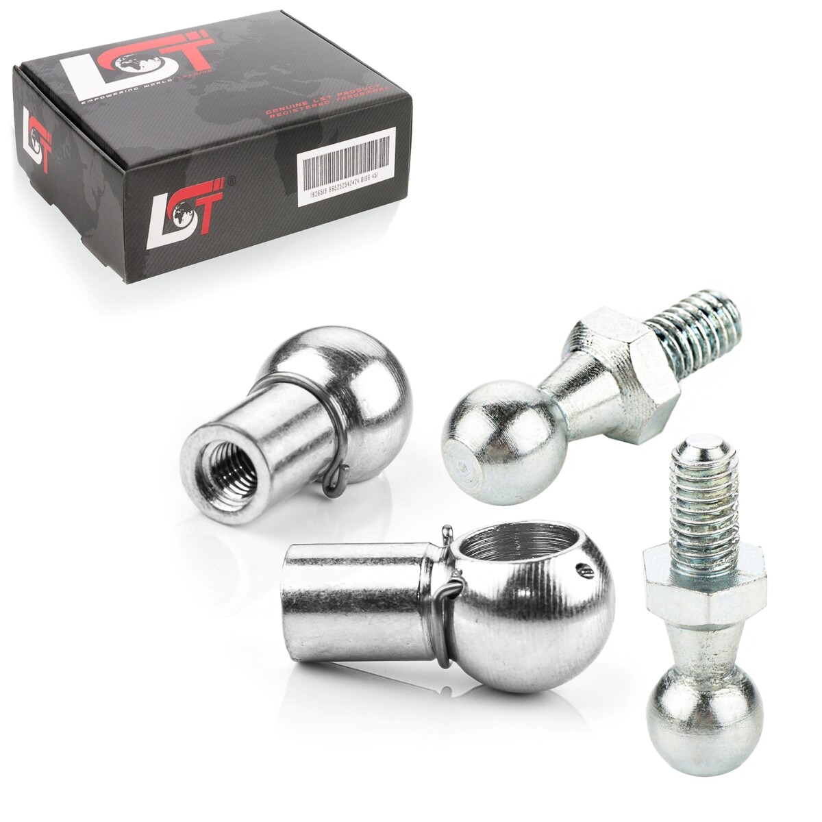 2x Set Ball Joint Pin Pan M6 10mm Ball Head DIN71803 DIN71805 for KIA
