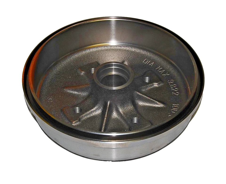 Front Brake Drum 4 Lug Lt Or Rt Side Fits Volkswagen Super Beetle 1971-1979 - Image 2 of 2