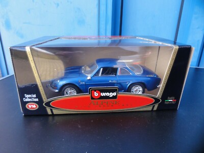 ミニカー ALPINE A110 1600S 1971 1/16 Bburago Burago 1:16 Diecast Special Collection Blue 1971 Alpine