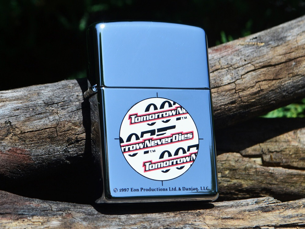 James Bond Gun Barrel Zippo Lighter - 007 - Tomorrow Never Dies