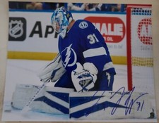 Jonas Johansson Autographed Signed Tampa Bay Lightning 8x10 Photo COA