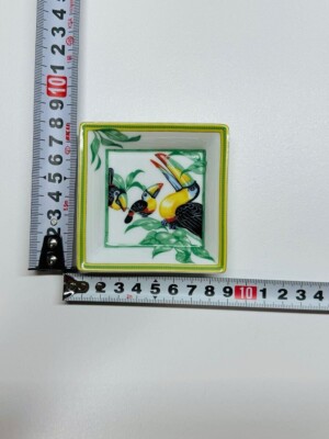 Hermes Paris Toucan Mini Plate Tray Ashtray Accessory Case