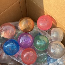 60 pcs Gashapon Empty Capsules dia.60mm 2.5" Gacha Gacha 8 Colors