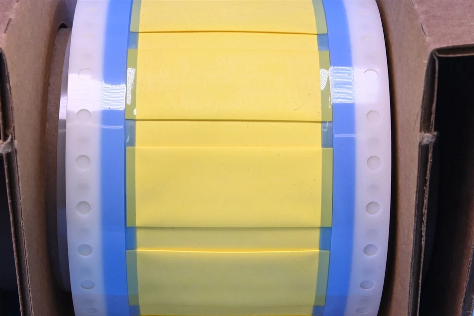 Etiquetas de alambre 250 TE/Raychem relación de contracción 3:1 poliolefina 2 pulgadas TMS-SCE-1/2-2,0-4 Foto 3 de 4