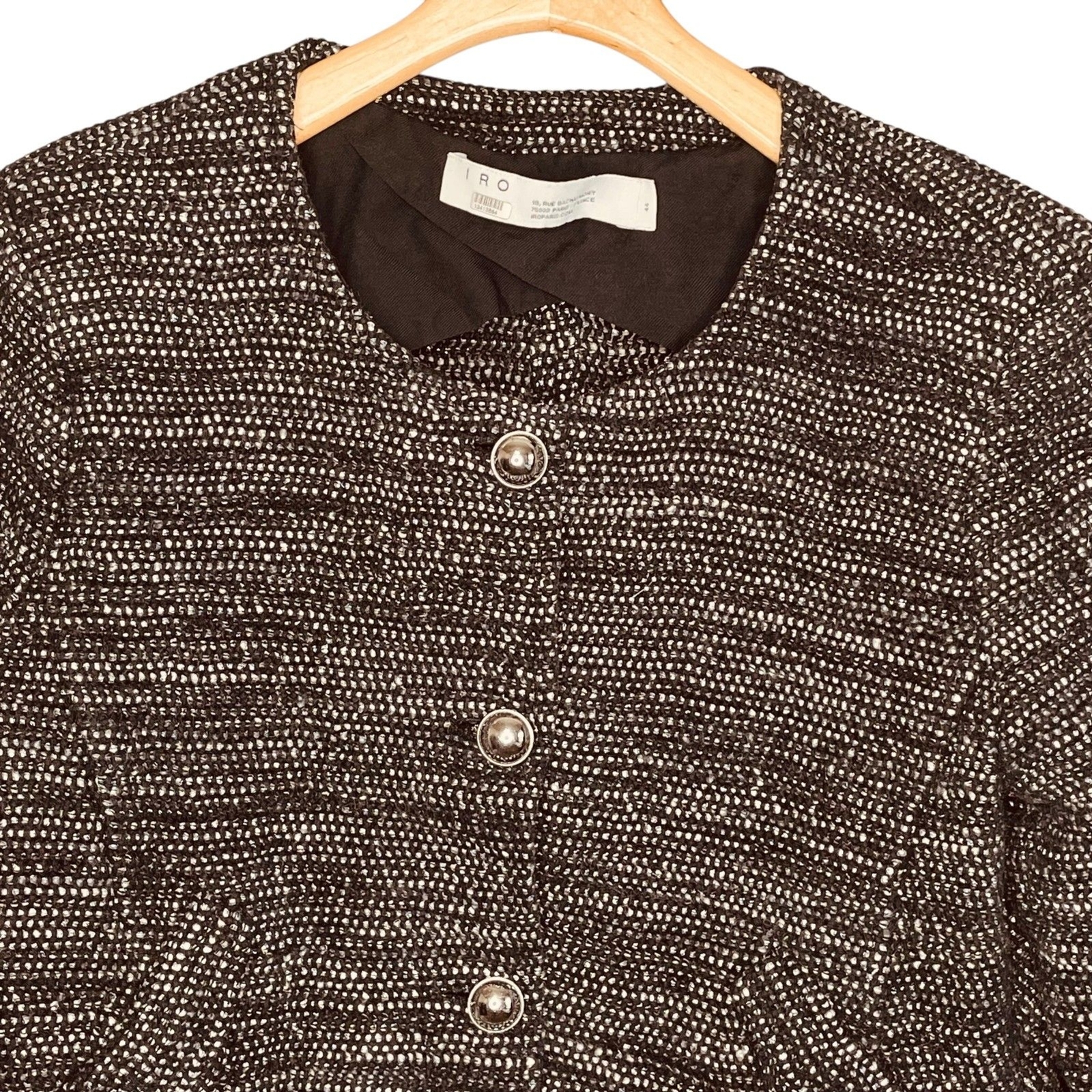 IRO Wool Blend Tweed Jacket - image 3