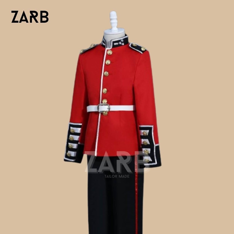 British Royal Guard Jacket | Queens Guard Coldstream Red Ceremonial ...