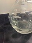 CRYSTAL DECANTER distinctive round thumbprint cut pattern and topper — photo 5