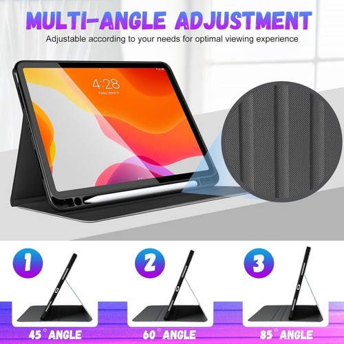 Für iPad Pro 12,9" 3. 4. 5. 6. Gen 2022 Flip Ständer Hülle Wallet Cover Folio - Bild 4 von 6