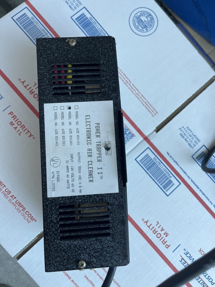 Purificador de aire electrónico Sears Power Trapper II, para piezas Foto 2 de 4