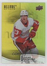 2021-22 Upper Deck Allure Rainbow Yellow Green Lucas Raymond #R-6 13dl