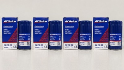 Engine Oil Filter ACDelco PF2232 (Pack of 4)