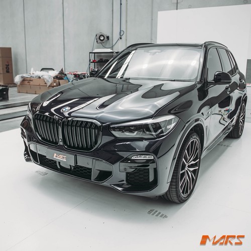 Gloss Black X5M Style Front Bumper bar Bodykit Grille Grill for BMW X5 G05 18-23 - Picture 10 of 20