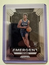 2024-25 Panini Prizm Emergent Yves Missi Rookie New Orleans Pelicans #21