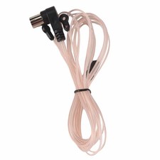 FM Broadcast Antenna 75 Ohm Dipole Indoor T Antenna Aerial Male F-Type7217