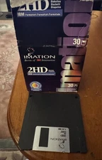 New 29 Count Imation IBM Formatted 2HD 3.5” Diskettes 1.44MB 3m