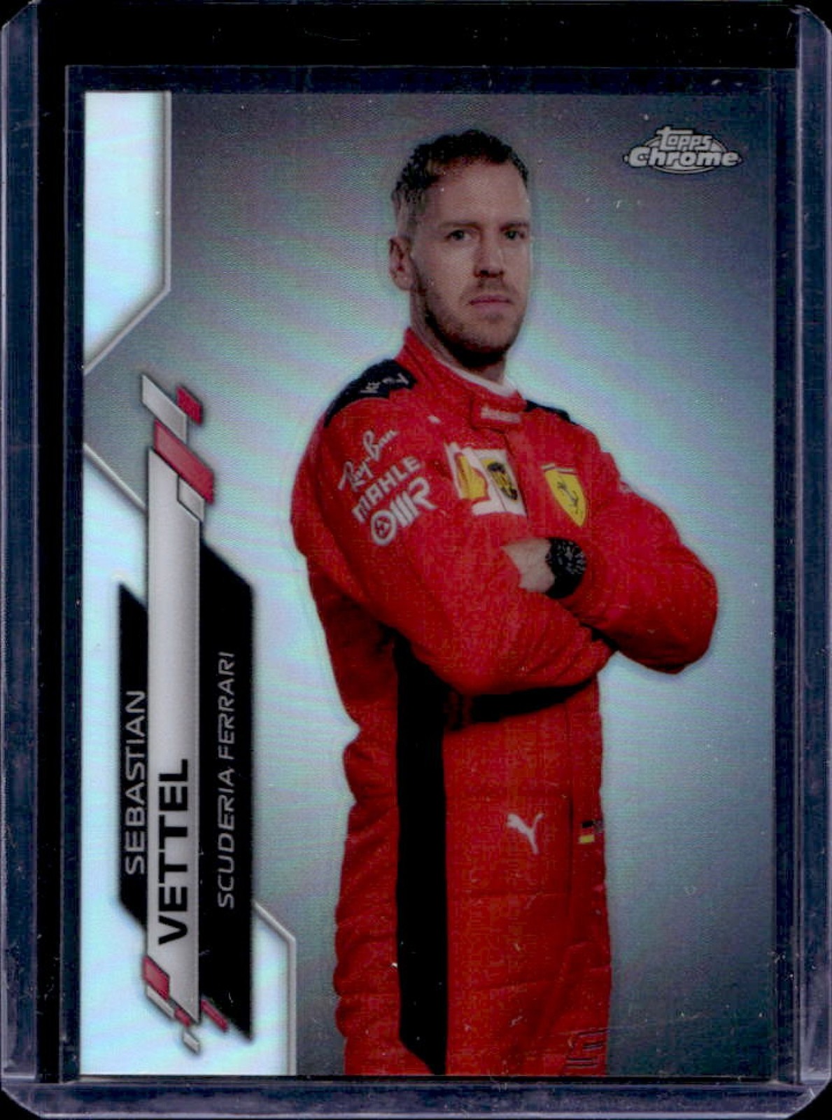 2020 Topps Chrome F1 Sebastian Vettel Refractor #3