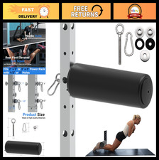 Nordic Hamstring Curl Attachment - Quick-Install, Leather Padding for Power Rack