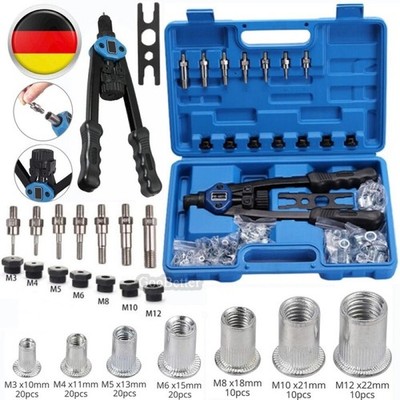 Gearzaar Nietmutternzange – Set Für M3–M12, In Produktbild-Vorschau 2