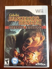 Cabela's Dangerous Hunts 2011 - Special Edition - Nintendo  Wii Game Only-Sealed