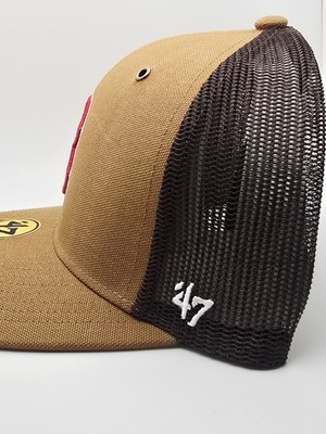 Boston Red Sox Carhartt '47 Brand Trucker Adjustable Snapback Hat