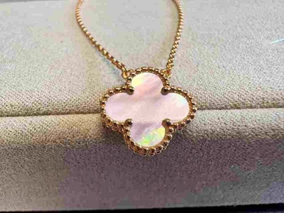 #ad Newamp;Whiteamp;Sweet*Necklace 18kgold MOP*40cm $40.00