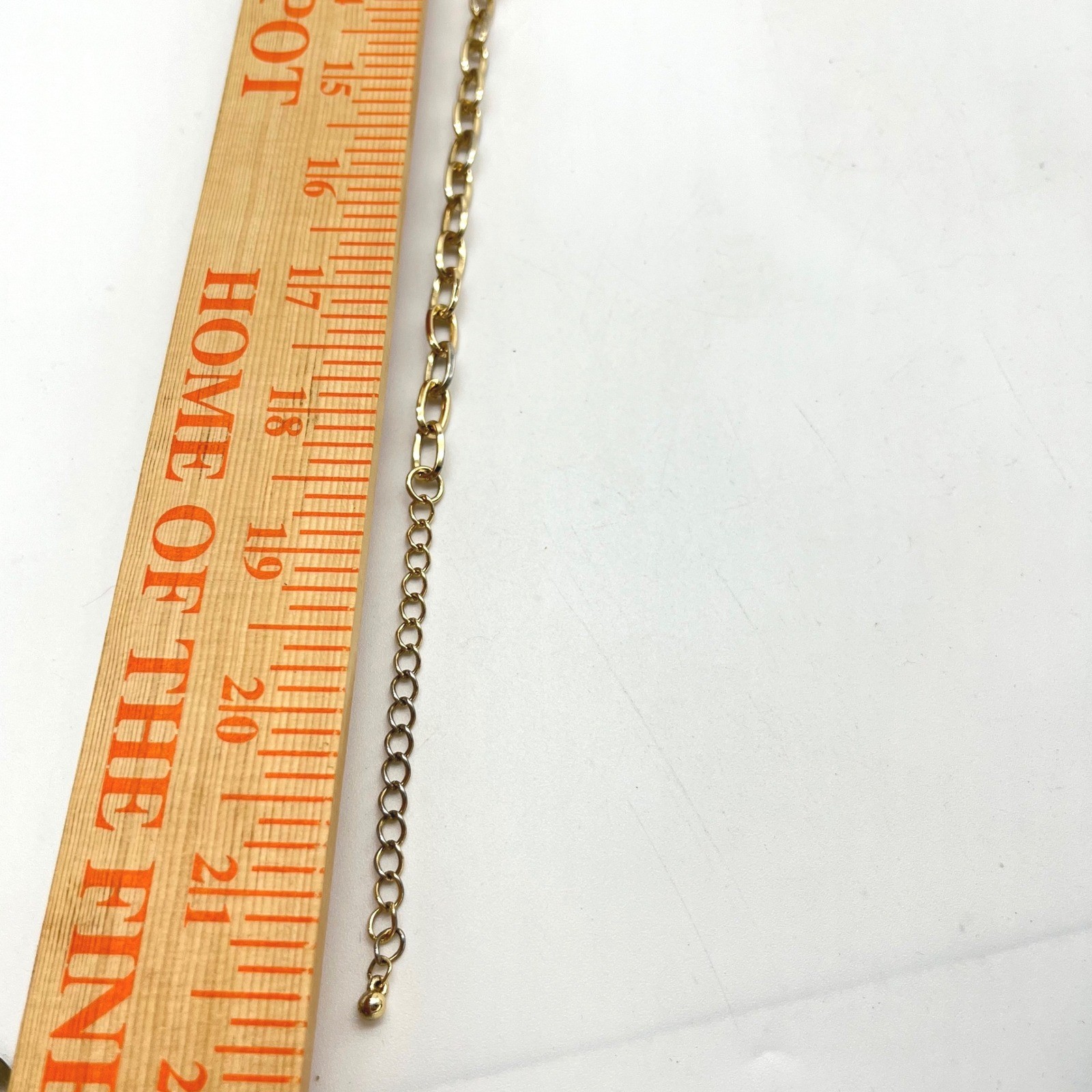 Gold Tone Clutter Statement Necklace Multi Gem Em… - image 6