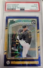 PAUL SKENES 2024 DONRUSS OPTIC #131 RATED PROSPECT BLUE VELOCITY PSA Gem Mt 10