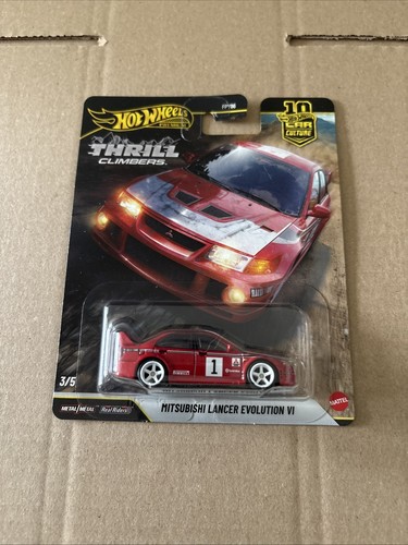 Hot Wheels Thrill Climbers Mitsubishi Lancer Evolution VI EVO Tommi Makinen #1