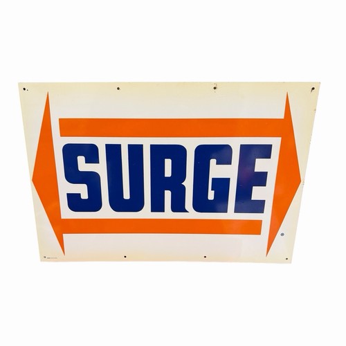 Vintage NOS Surge Dairy Farm Dairy Milker Farm Metal Advertising Sign 12"x18" Sz