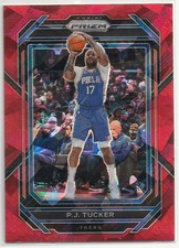 2022-23 Panini Prizm P.J. Tucker #42 Prizms Red Ice Philadelphia 76ers