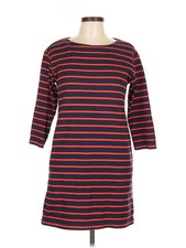 Uniqlo Women Red Casual Dress L