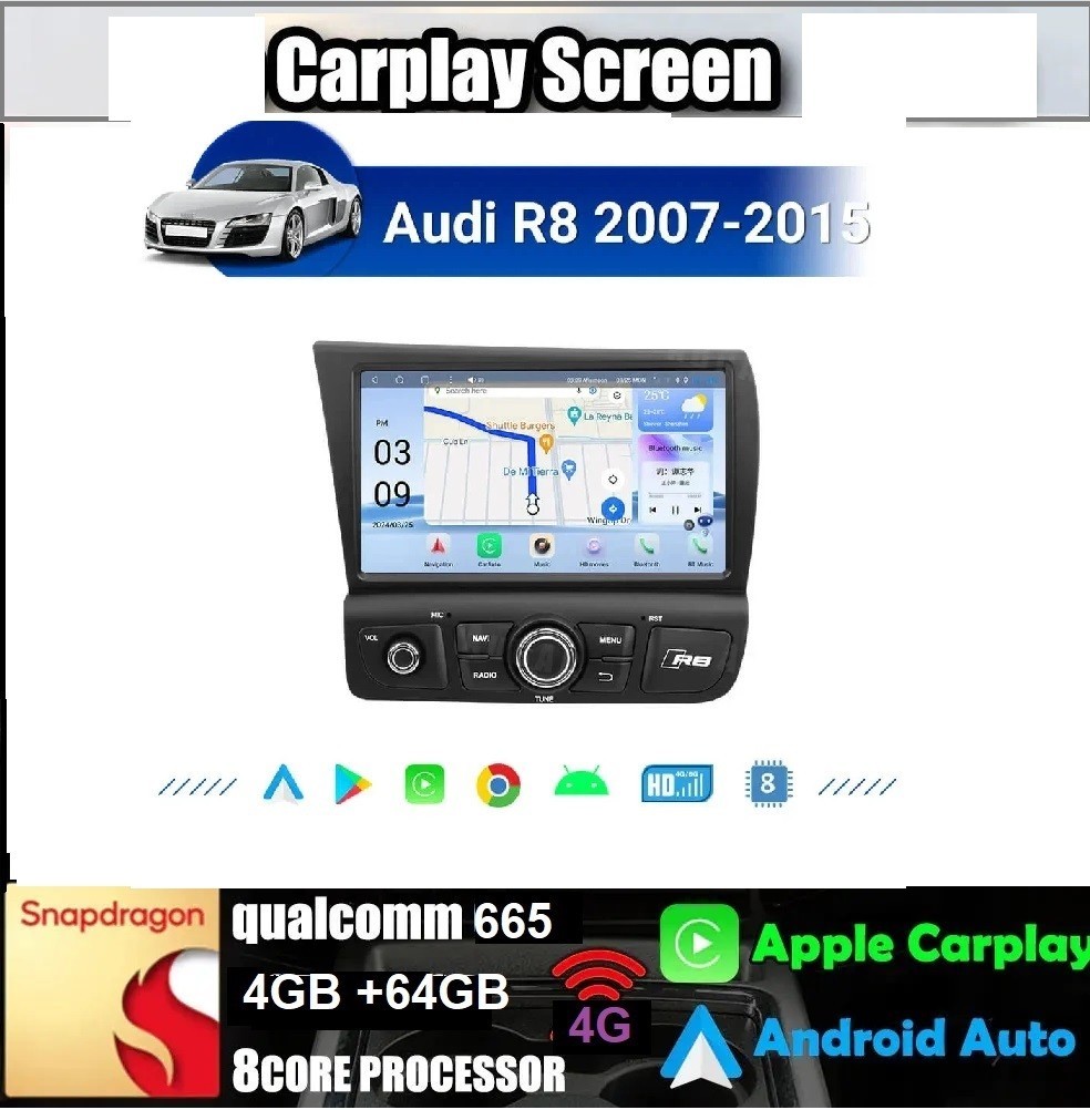 Audi R8 2007-2015 Head unit