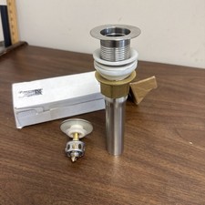 Bathroom Sink Drain,drain Stopper Bathroom Sink with Overflow,pop Up Drain Assem
