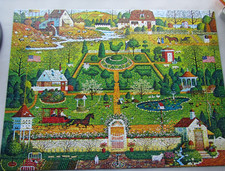 Charles Wysocki Uncle Jacks Topiary Tendencies Jigsaw Puzzle 1000 Piece Buffalo