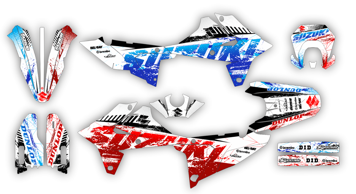Suzuki DR-Z4S DR-Z4SM 2025 2026 DRZ 4 S SM Graphics decals