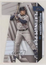 2021 Topps Topps Platinum Players Die-Cuts Miguel Cabrera #PDC-30 1o0