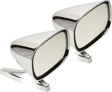 Dual Vintage Style Chrome Sport Bullet Mirrors For Hot Rods Classic Muscle Car Dual Vintage Style Chrome Sport Bullet Mirrors For Hot Rods Classic Muscle Car