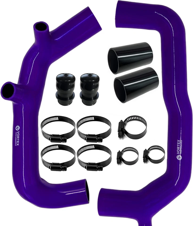 2" Inlet Intake pipe BMW N54 135i 335i 335Xi 335is 535i Z4 inlets PURPLE BKAF V3 - Изображение 3 из 4