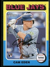 2024 Topps Heritage High Number - Cam Eden #678 (RC) - Blue Jays