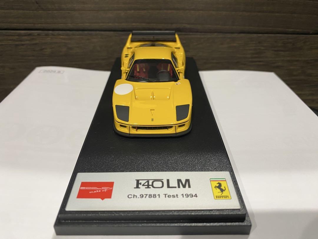 超希少MAKE UP Ferrari F40LM メイクアップ1/43フェラーリ 超希少MAKE UP Ferrari F40LM メイクアップ1/43フェラーリ Super