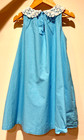 Ralph Lauren Polo Spring/Summer Dress Girls Size 7 Blue & White 100% Cotton!!! — photo 2
