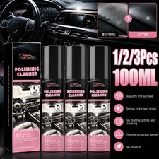 1-3pcs Polishing Cleaner Car Interior Cleaner Spray 100ml Multi-purpose Cleaner 1-3pcs Polishing Cleaner Car Interior Cleaner Spray 100ml Multi-purpose Cleaner