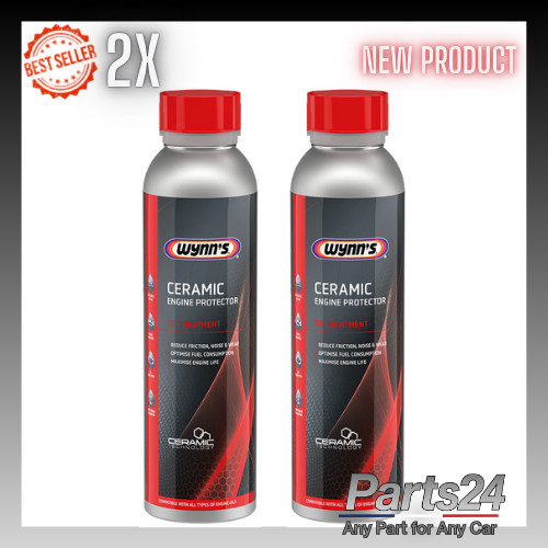 2x Ceramic Engine Oil Additive 325ml – Reduce Friction & Wear & Engine Noise
