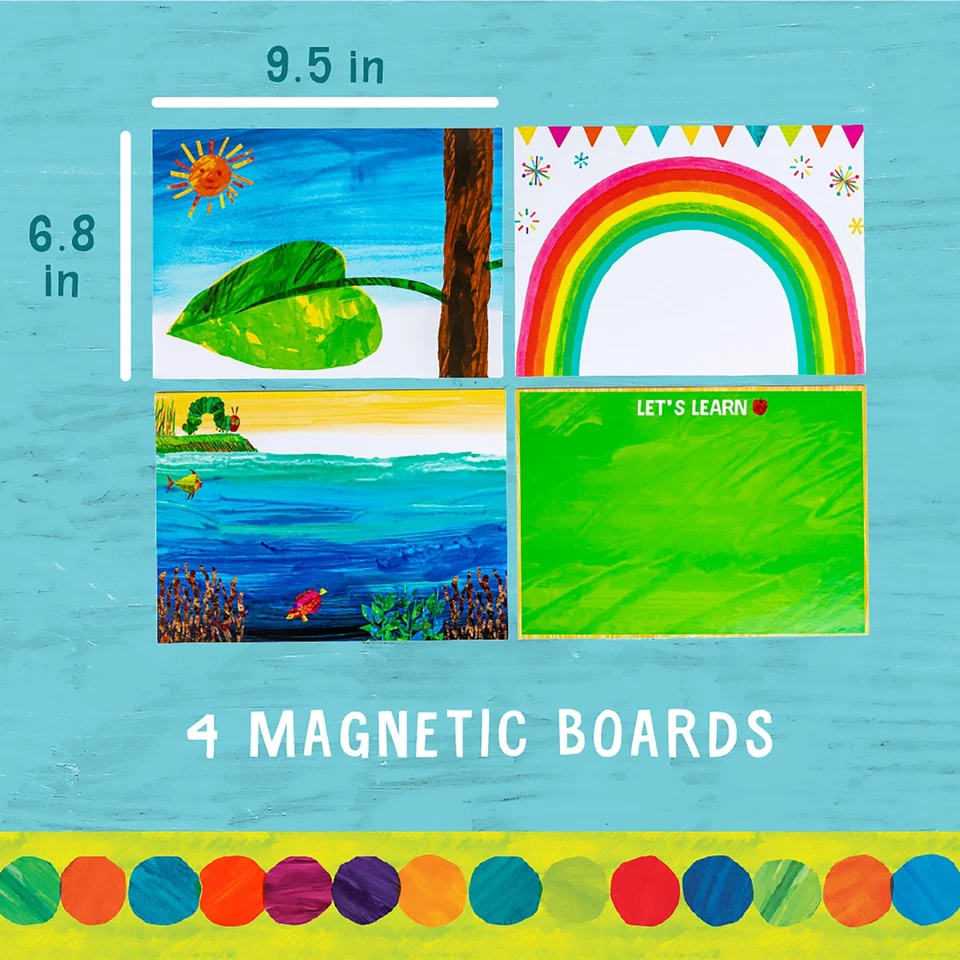 Eric Carle Wooden Play Set Magnetic Travel Case For Kids Ages 2 And Up - Image 4 of 4