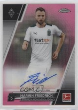 Marvin Friedrich Chrome Bundesliga 2021 Magenta Refractor /150 Auto